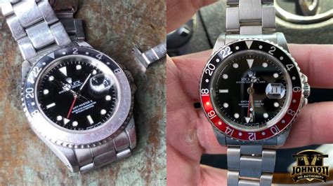 bezel clicks in genuine rolex|aftermarket rolex bezel upgrade.